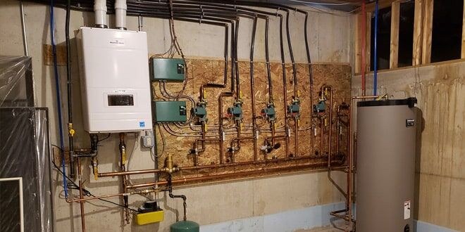 Boiler and hydronic heating equipment installed by D&D